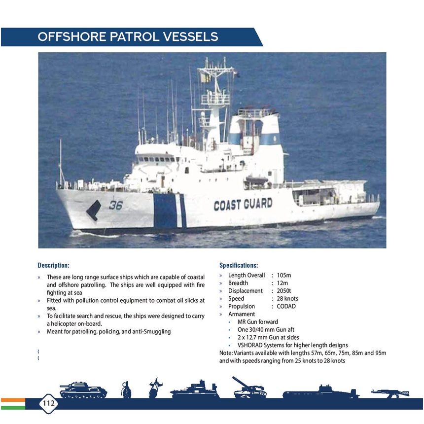 Patrol Vessel multi mission available for export under India’s defense export policy By Buzzy Day Enterprises