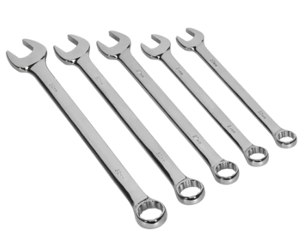 Ozar Combination Spanner Sets Of 06 Pcs,(8,10,12,13,14,17MM)