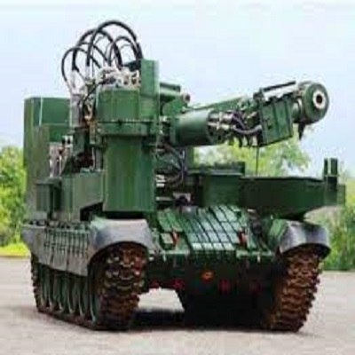 The Counter Mine Flail (CMF) system  available for export under India’s defense export policy by Buzzy Day Enterprises