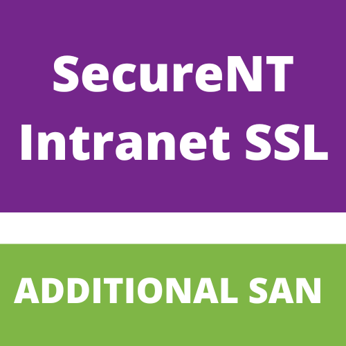 SecureNT Intranet SSL Certificate - Additional 5 SAN
