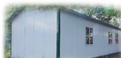Prefab Hut/House of Size 6.10 M X 7.32 M