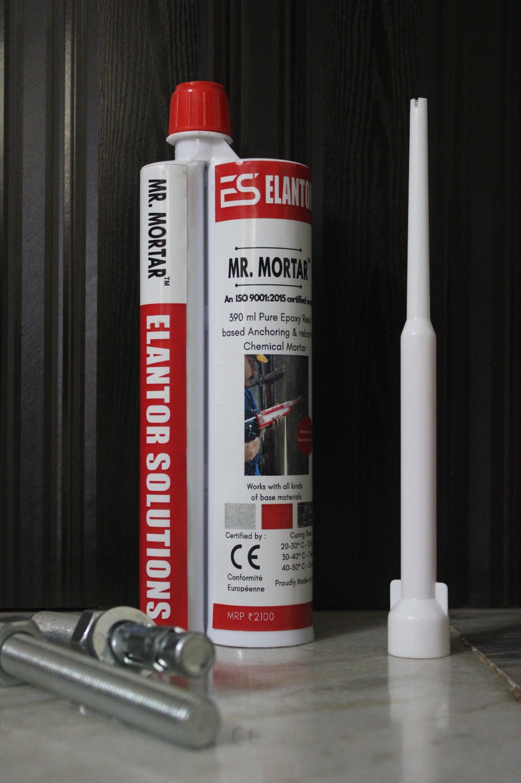 Pure epoxy based chemical Mr Mortar 390 