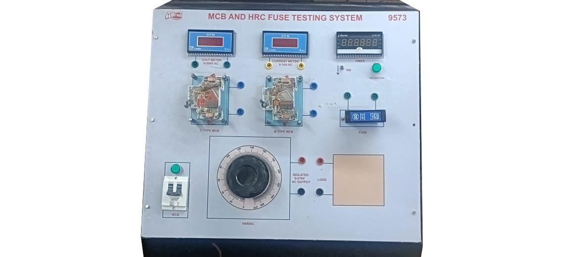 MCB & HRC Fuse testing System      