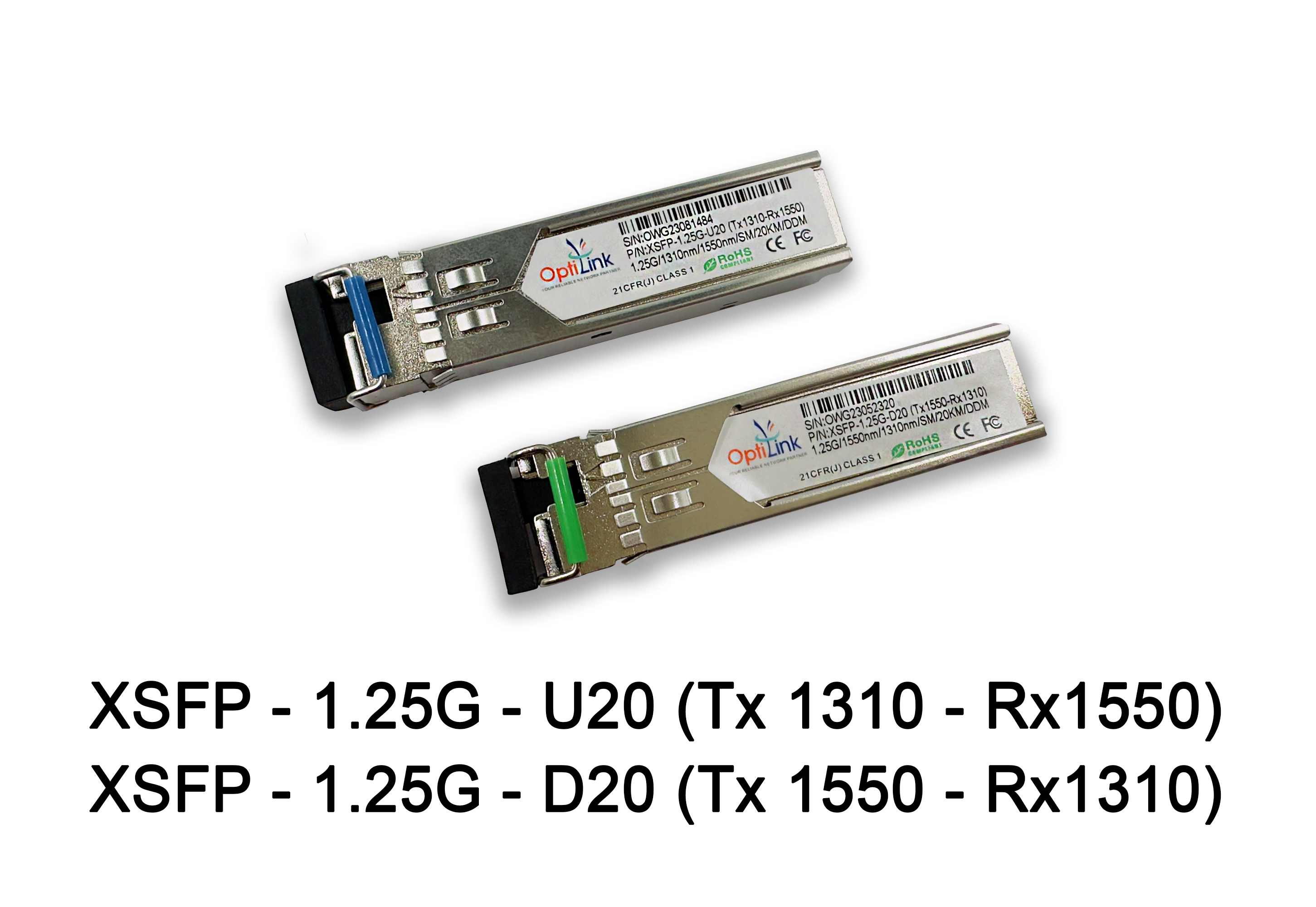 OPTILINK 1G PAIR SFP