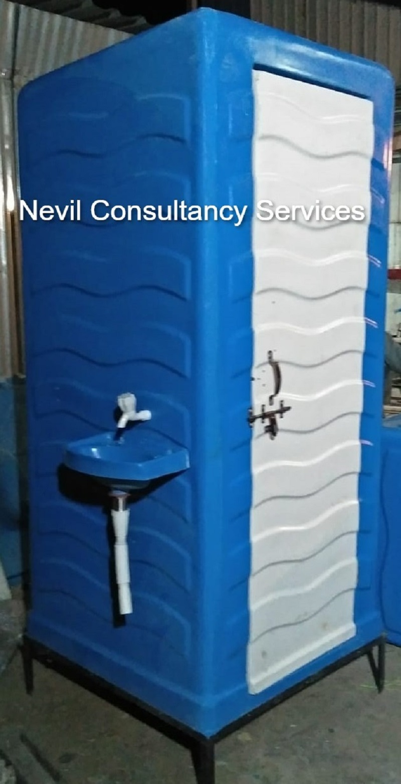 Portable FRP Indian Toilet Cabins