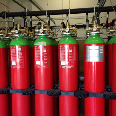 Clean Agent Gas Suppression System