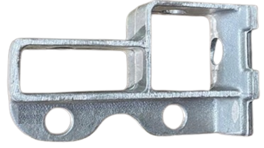 POLE BRACKET - DUAL RUN (ALUMINIUM)