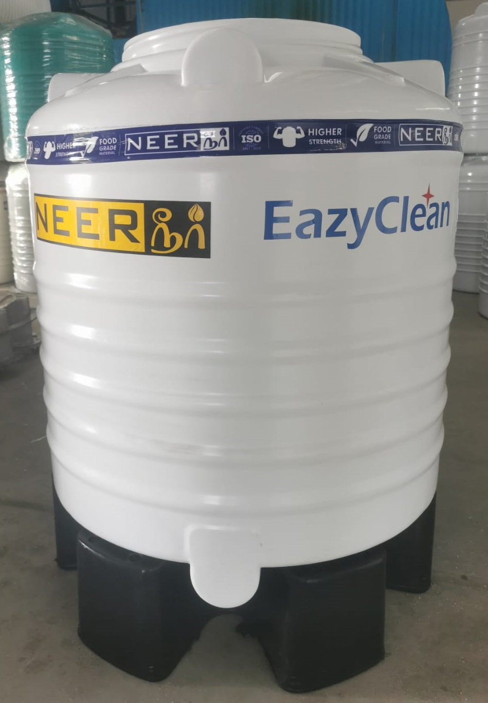 EASY CLEAN WATER STORAGE TANK - 500 LITRE - WHITE