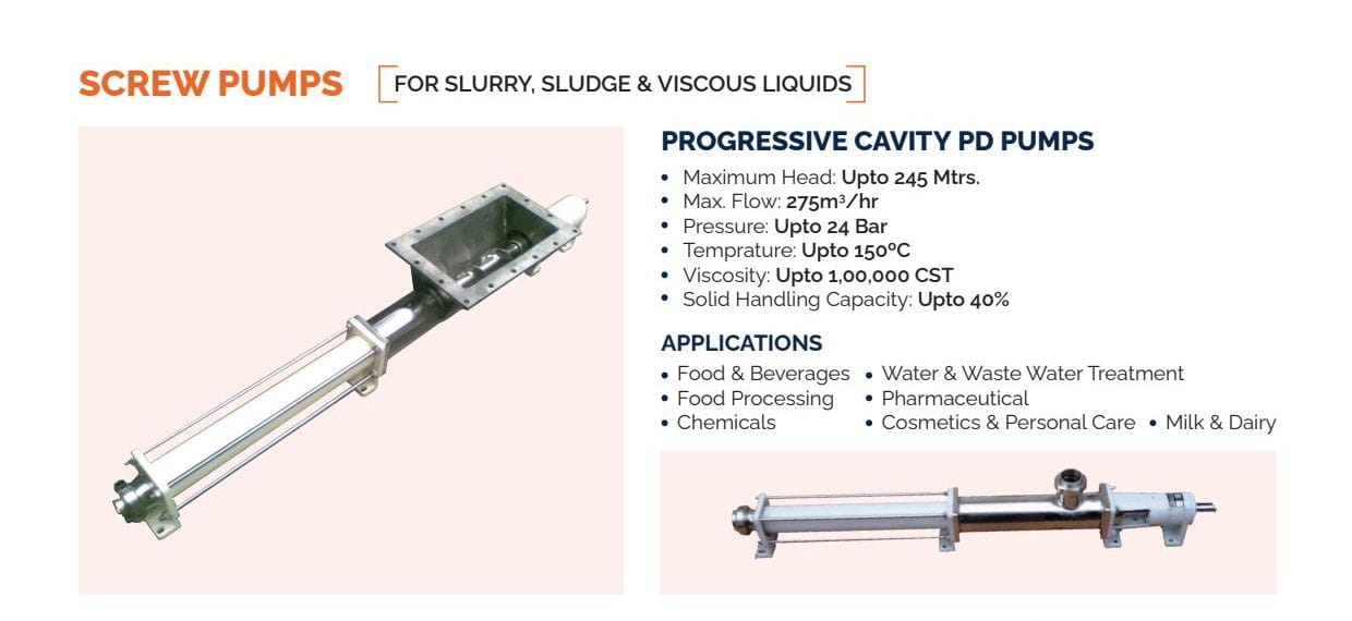 Progressive Cavity PD Pumps
