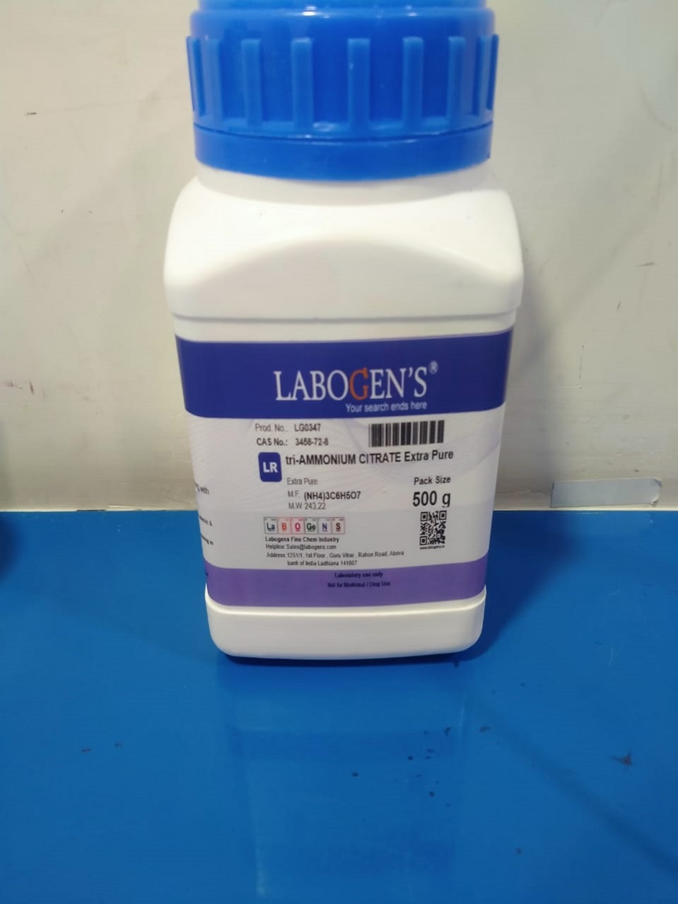 TRI- AMMONIUM CITRATE EXTRA PURE