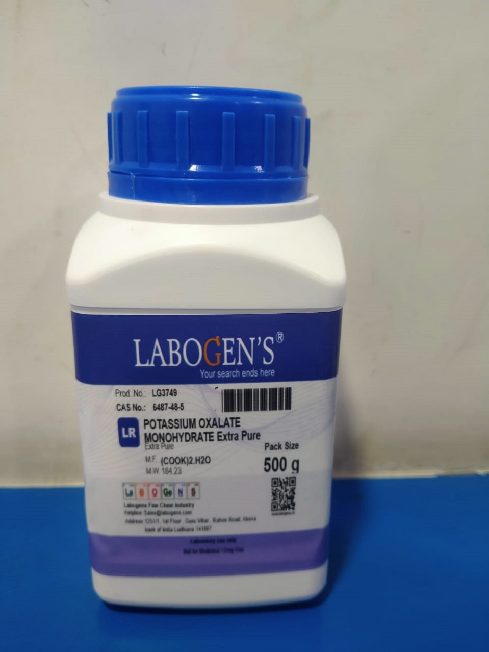 POTASSIUM OXALATE MONOHYDRATE EXTRA PURE