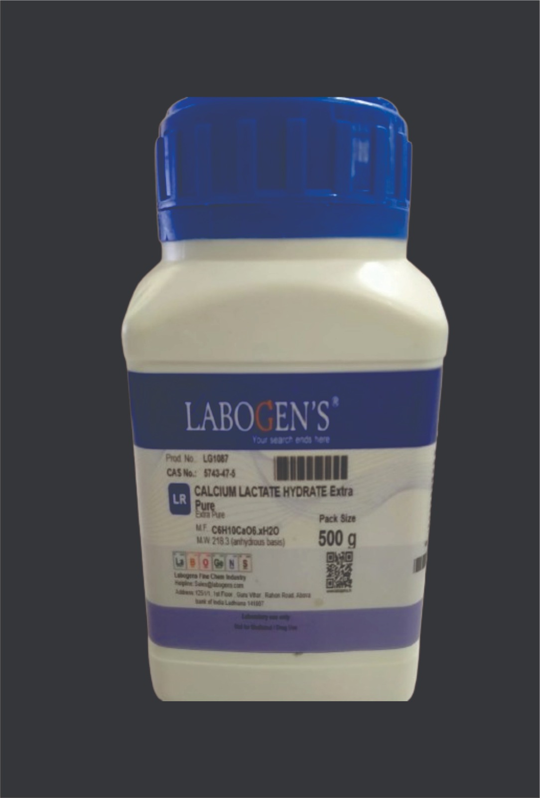 CALCIUM LACTATE HYDRATE EXTRA PURE
