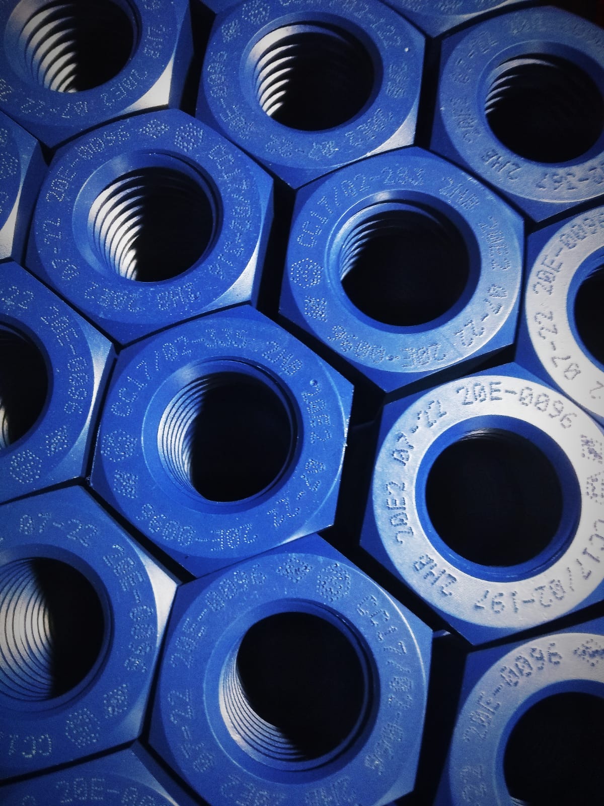 Nut ASTM 194 2H, 2HM Xylan Coated API 20E