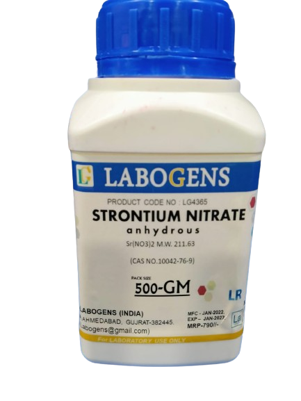 STRONTIUM NITRATE ANHYDROUS