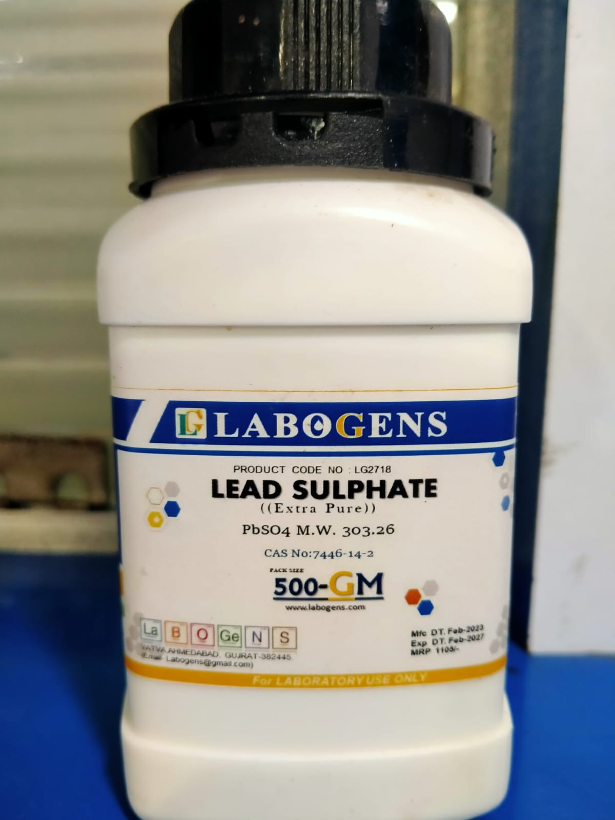 LEAD SULPHATE EXTRA PURE