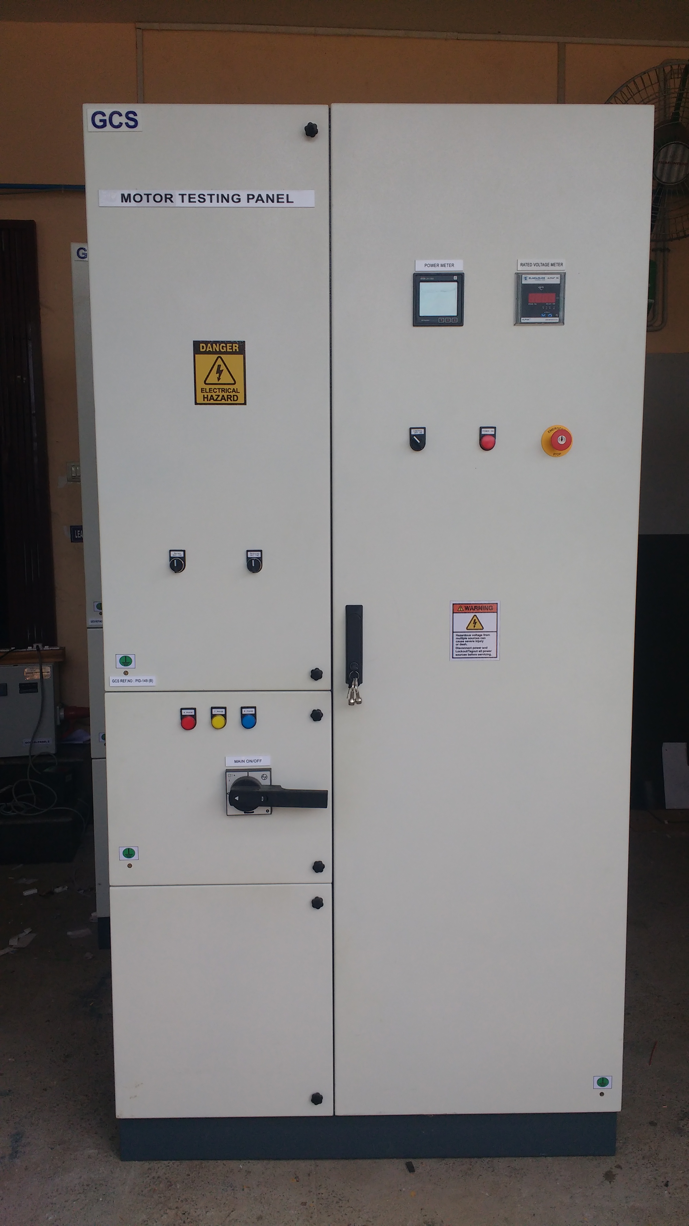 Automated Motor Testing system