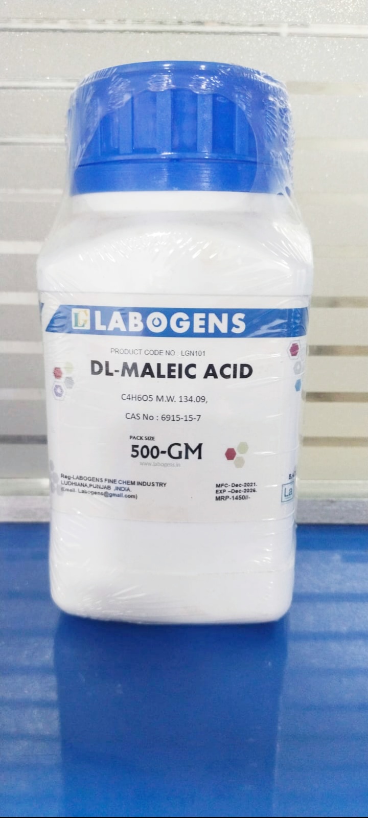 DL-MALIC ACID Extra Pure 500GM    99%