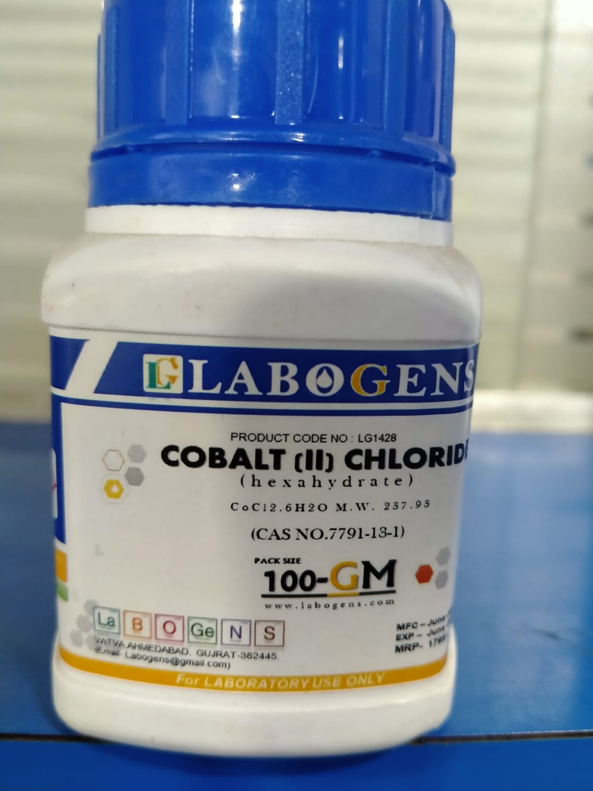 COBALT (II) CHLORIDE