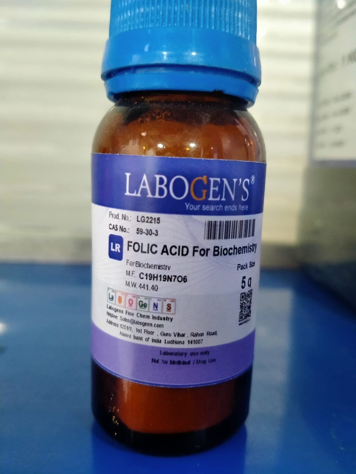 FOLIC ACID FOR BIOCHEMISTRY