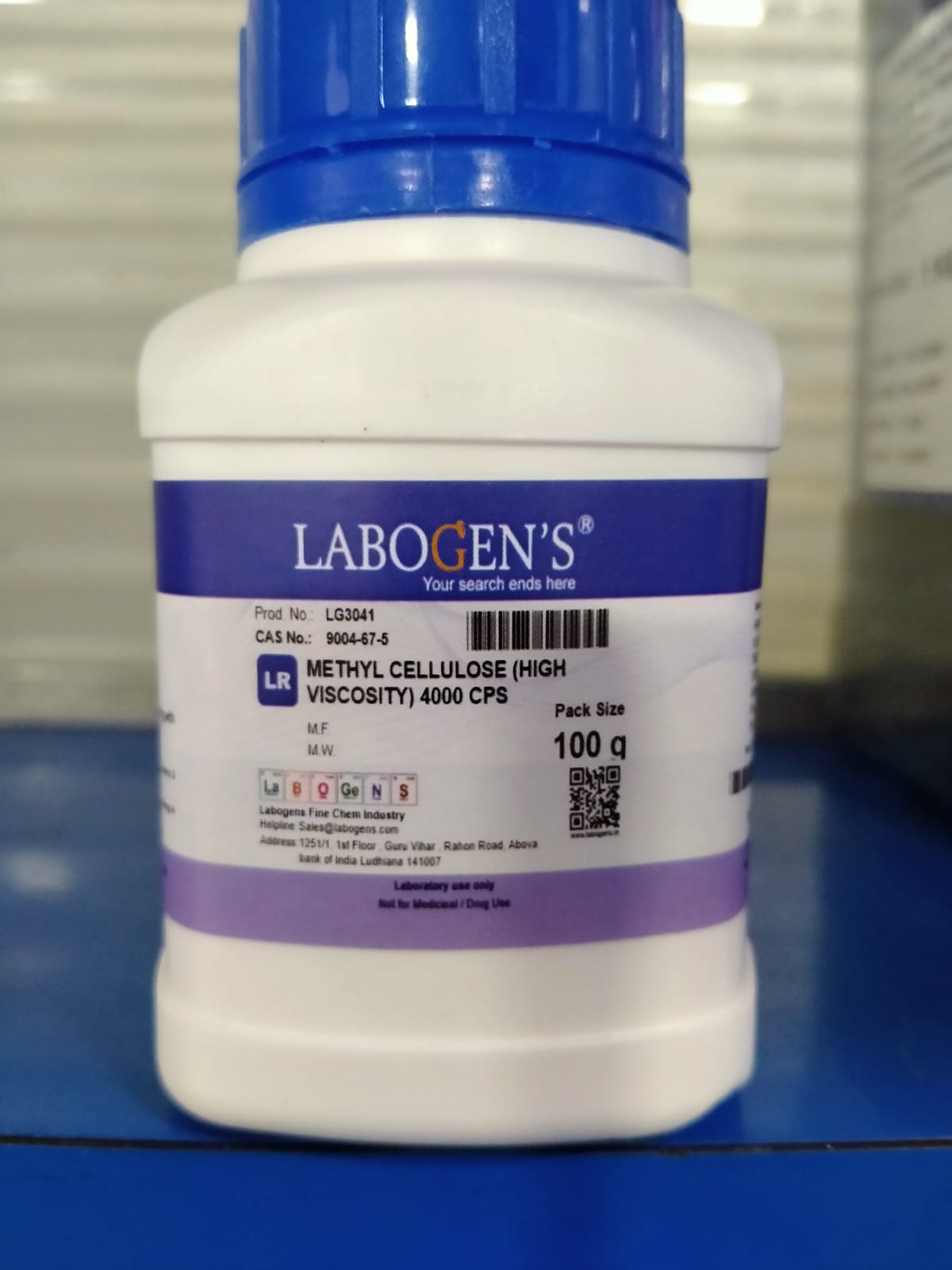 METHYL CELLULOSE  (HIGH VISOCITY) 4000CPS 