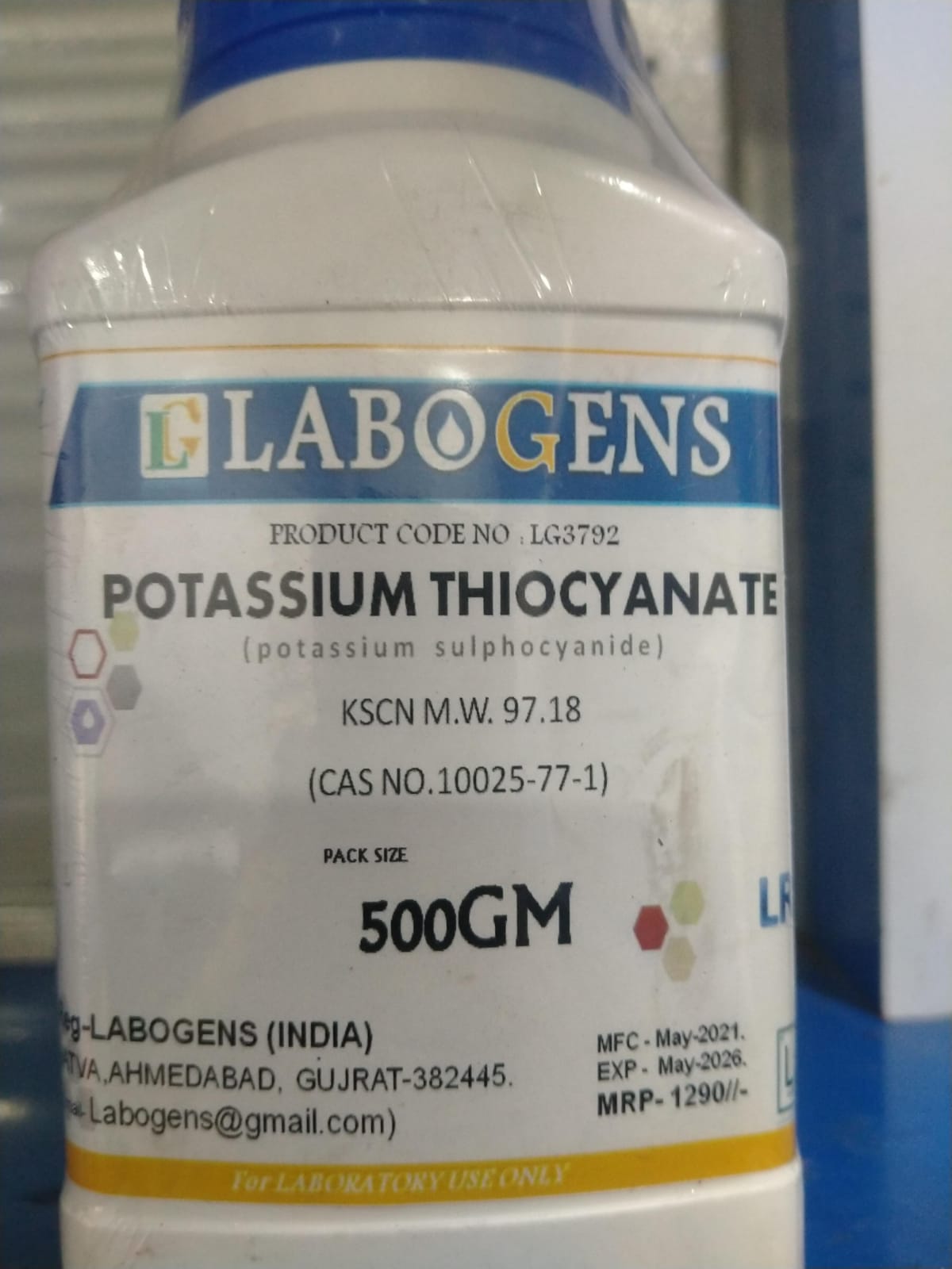 POTASSIUM THIOCYANATE
