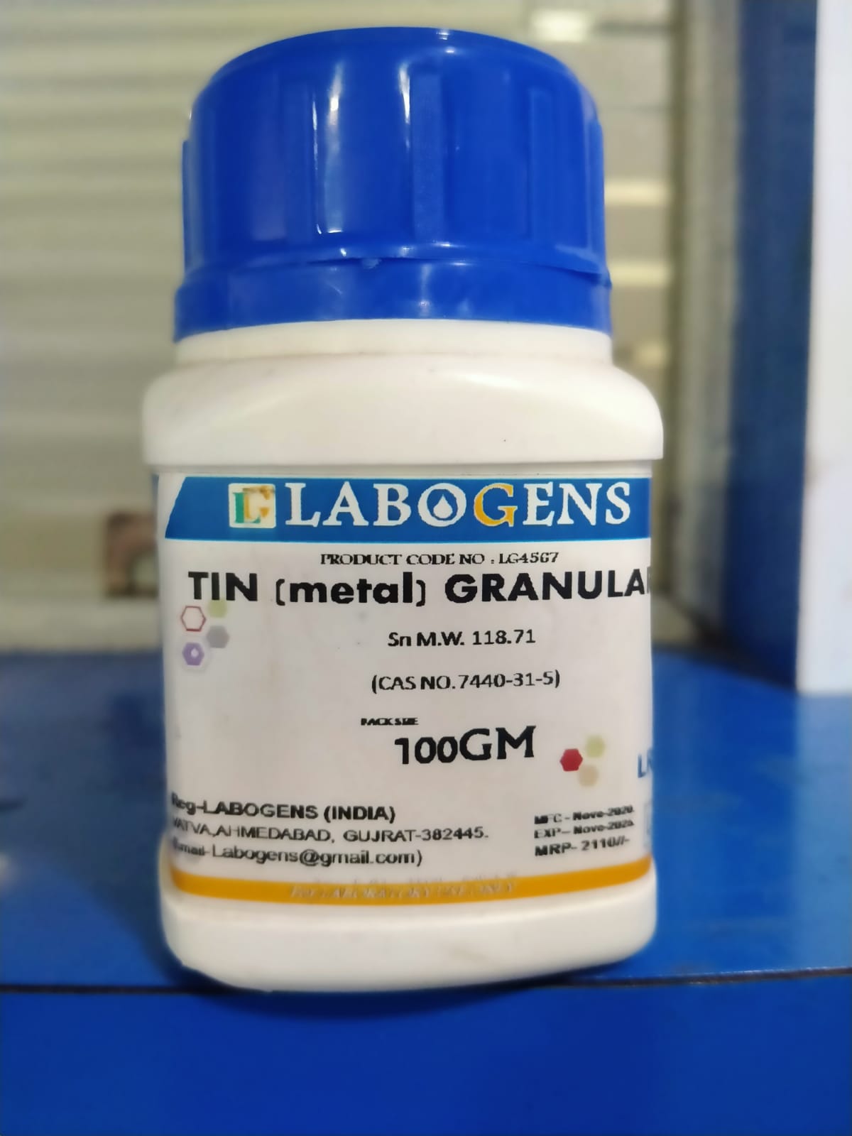 TIN(METAL) GRANULAR