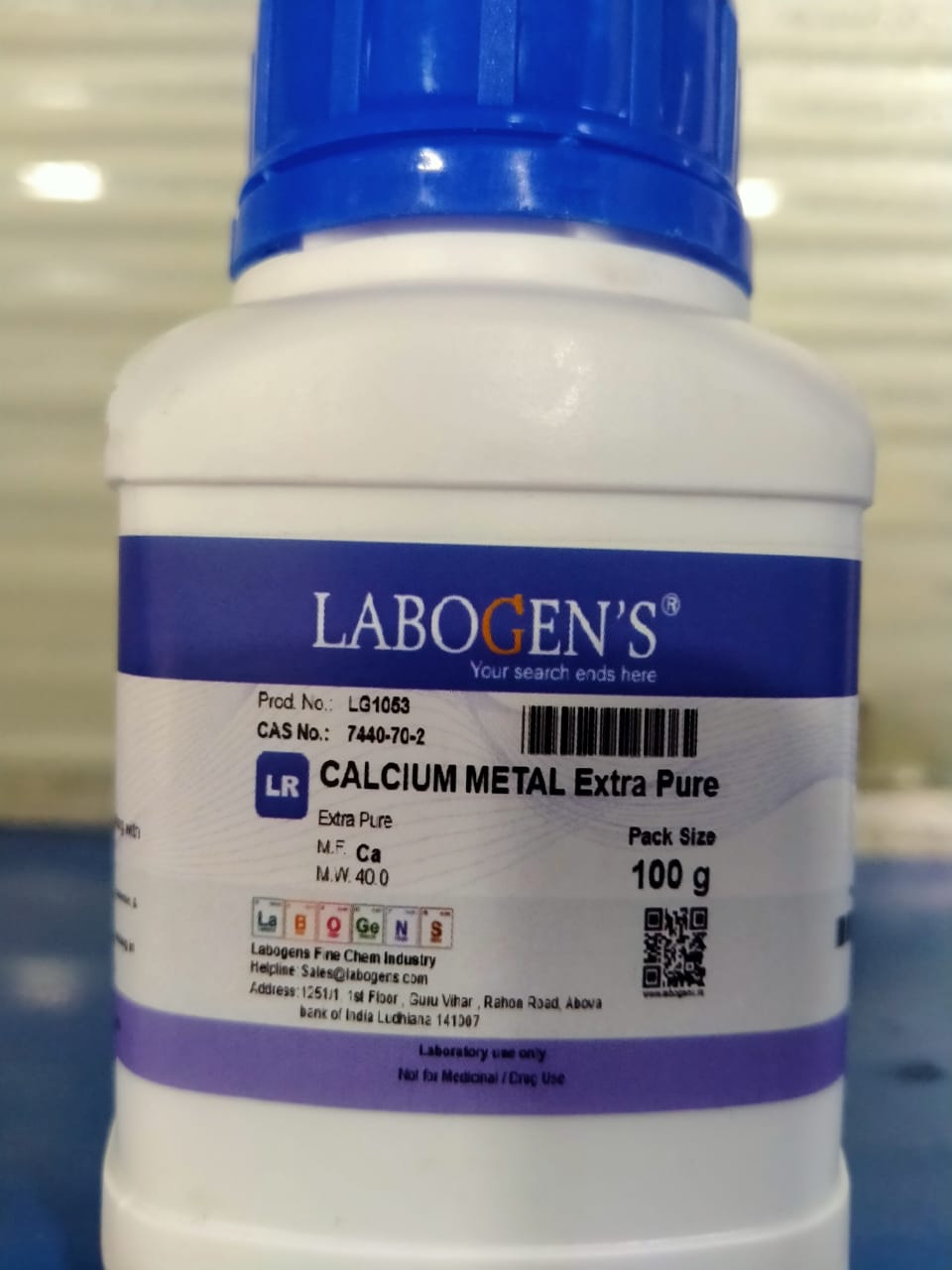 CALCIUM METAL EXTRA PURE
