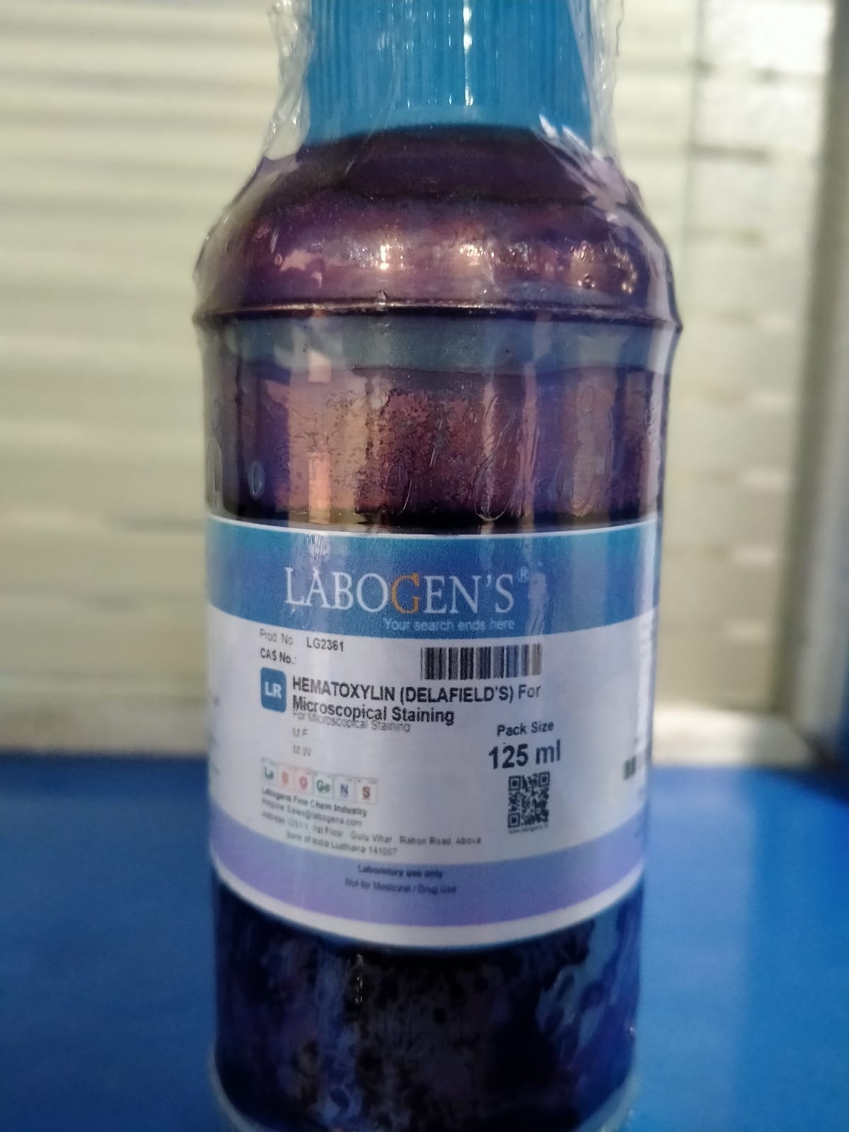 HEMATOXYLIN(DELAFIELD'S) FOR MICROSCOPICAL STANING
