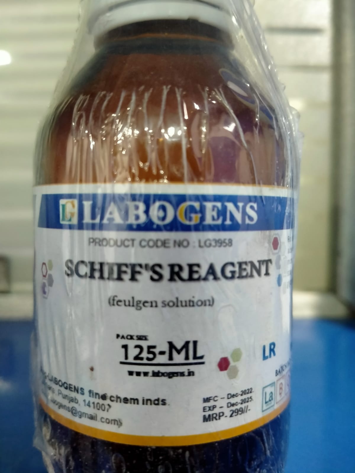 SACHIFF'S REAGENT