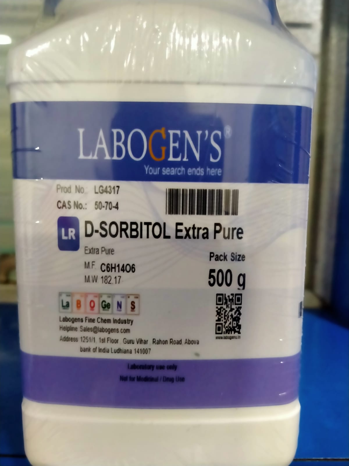 D-SORBITOL EXTRA PURE
