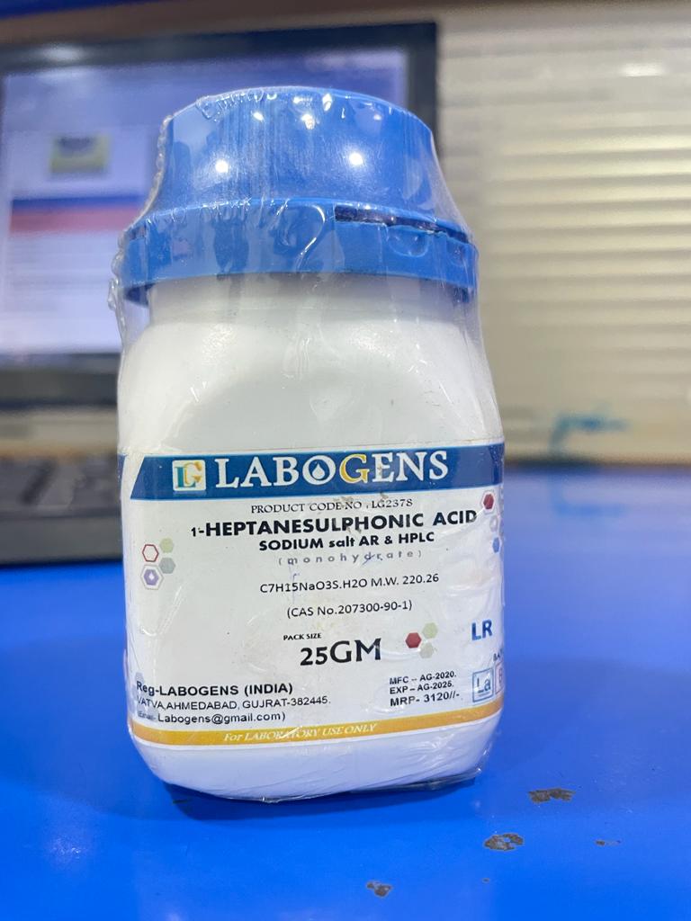 1-HEPTANESULPHONIC ACID SODIUM SALT AR & HPLC