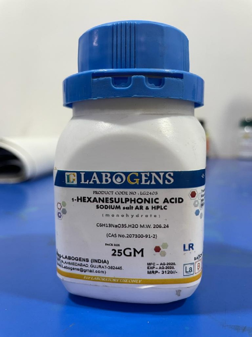1-HEXASULPHONIC ACID SODIUM SALT AR & HPLC