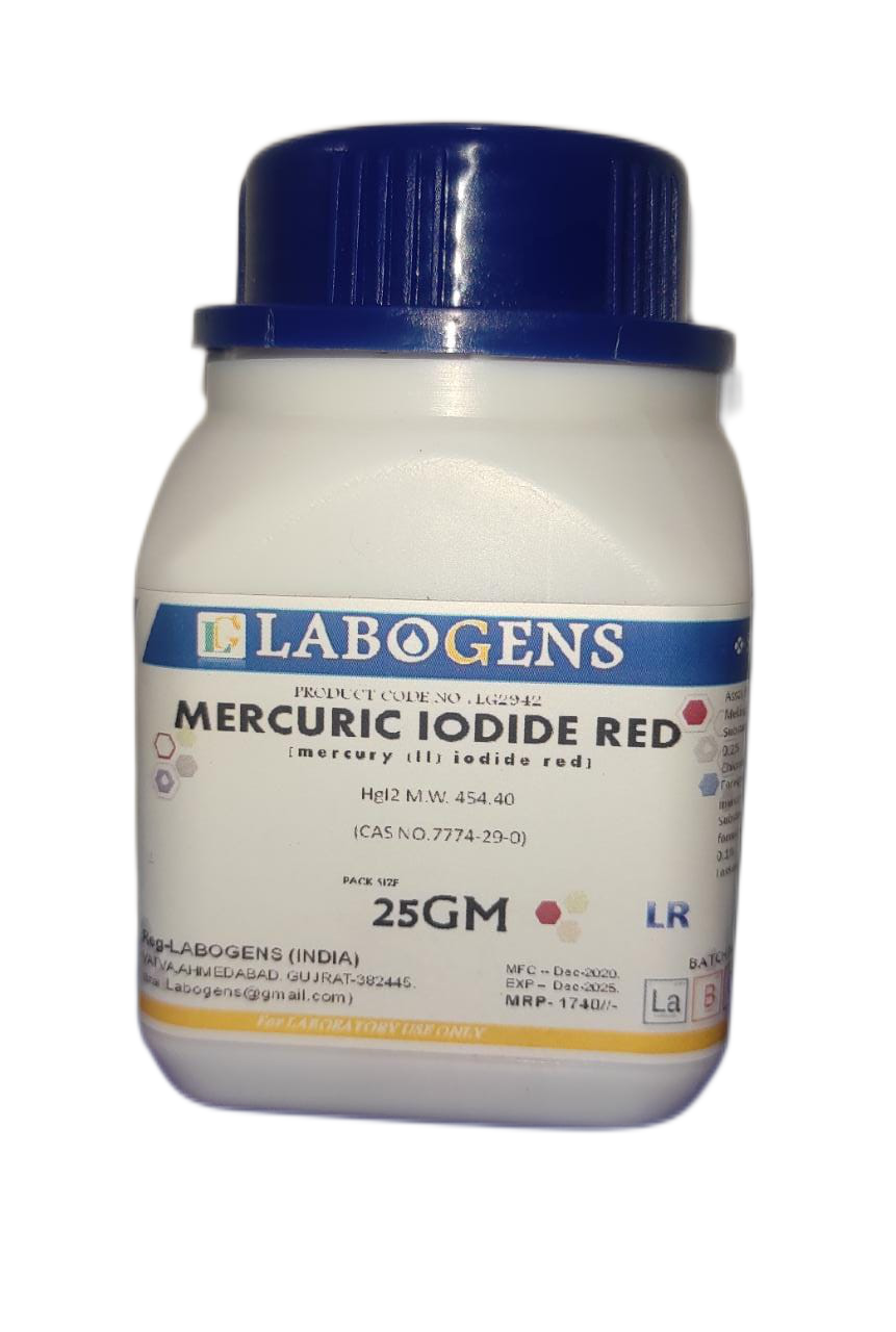 MERCURIC IODIDE RED