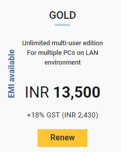 Tally Software Services - Gold