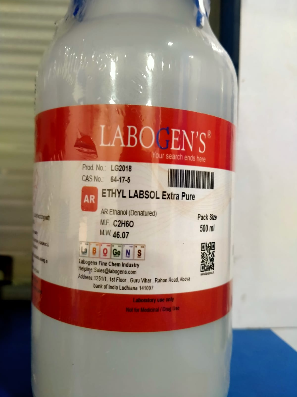 ETHYL LABSOL EXTRA PURE