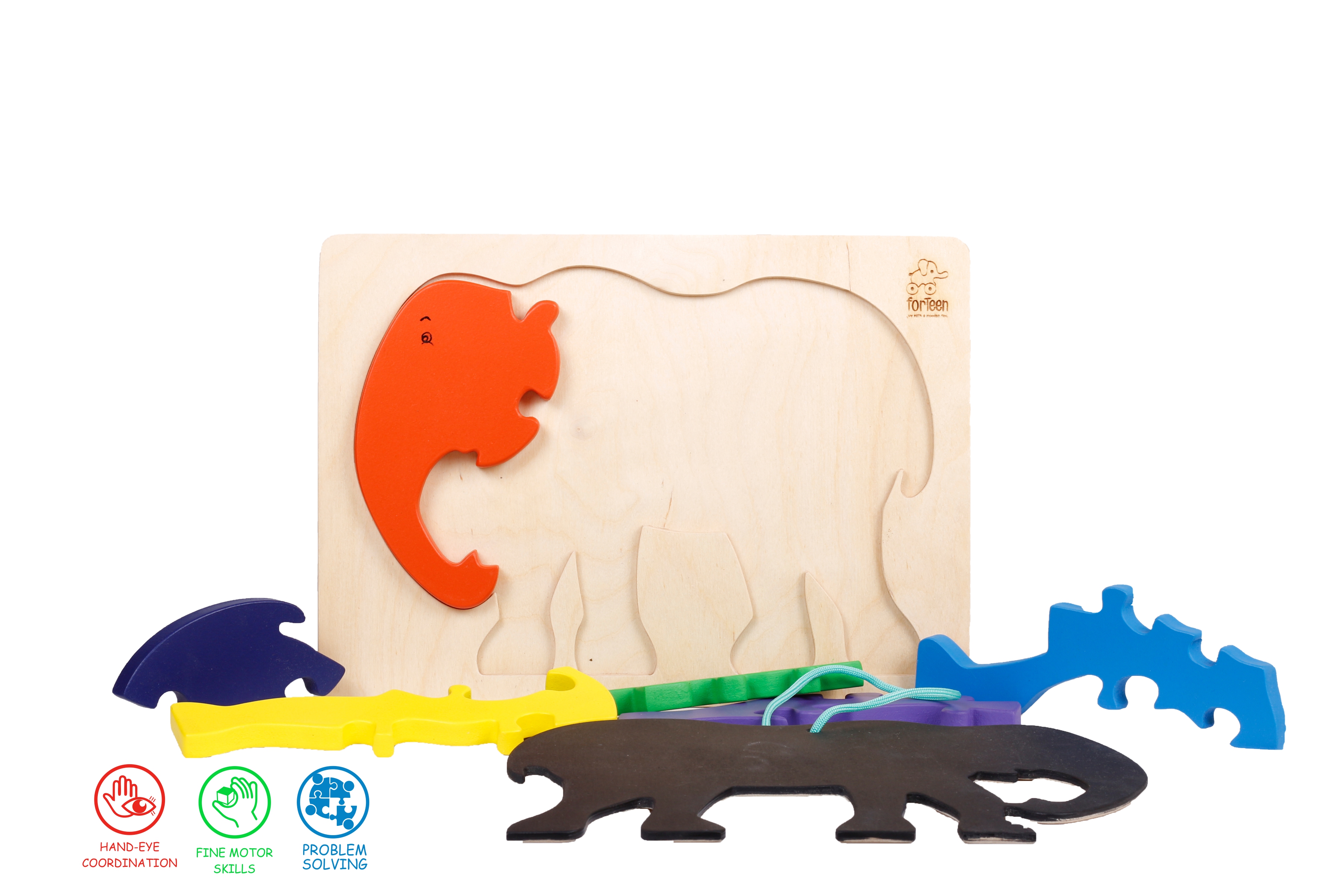 Puzzle Tray: Elephant