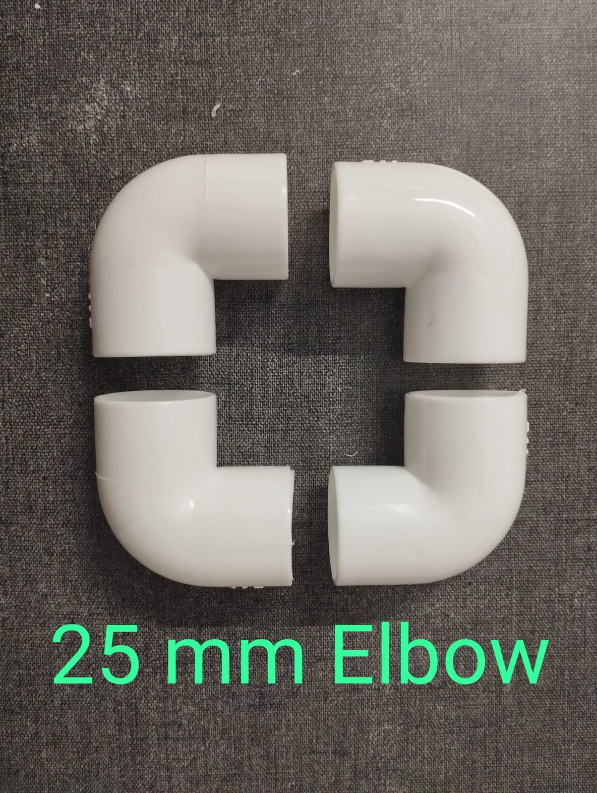 25mm PVC wiring elbow