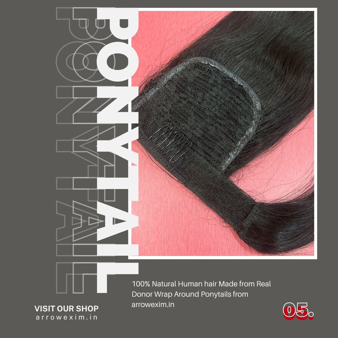 Ponytail Human Hair 