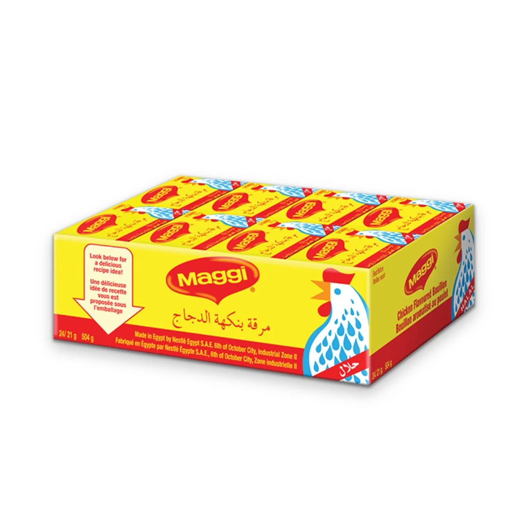 Maggi Chicken Stock Cubes,  Pack Of 24 Cubes
