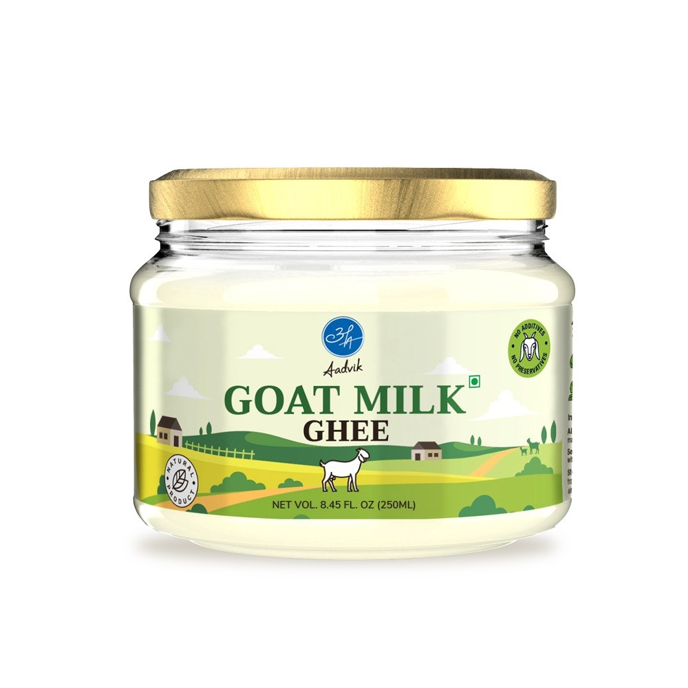 Aadvik A2 Goat Milk Ghee 100% Pure & Natural | 250ml