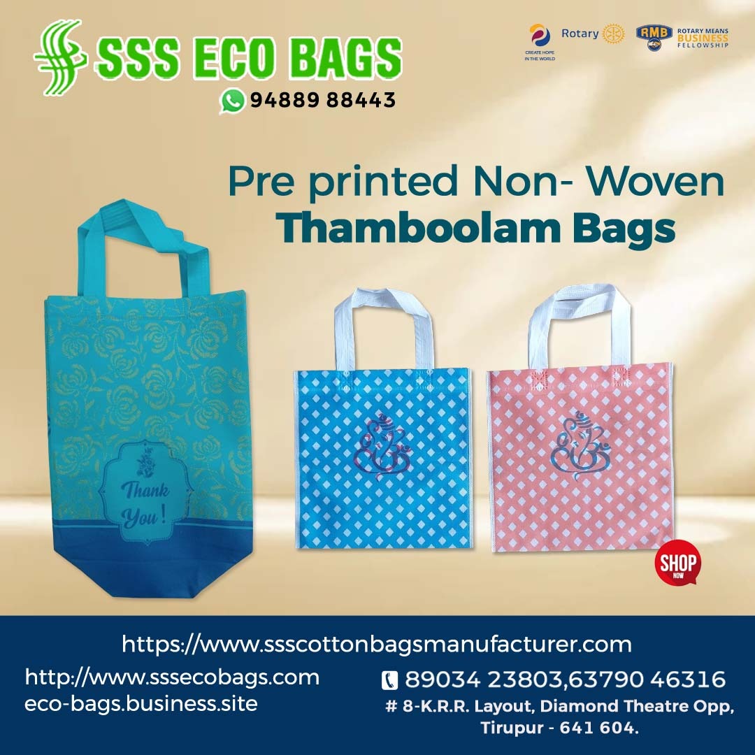 Non Woven Thamboolam Bags 
