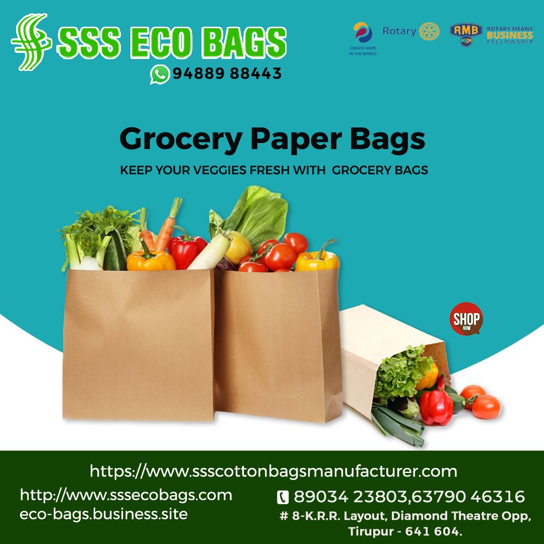Grocery Paper bags 