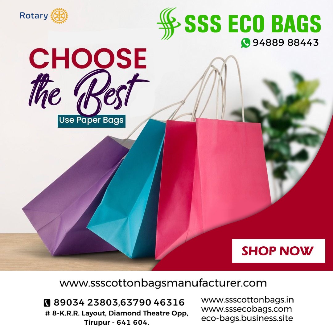 Paper shopping bags 