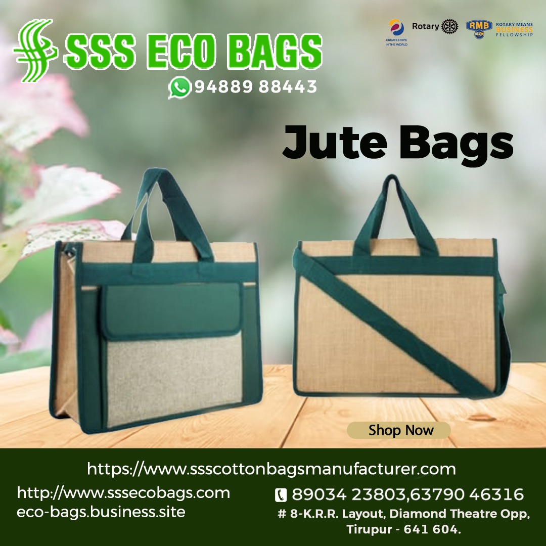Jute laptop bags 