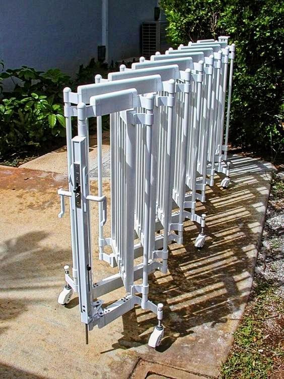 Mild Steel Retractable Gate