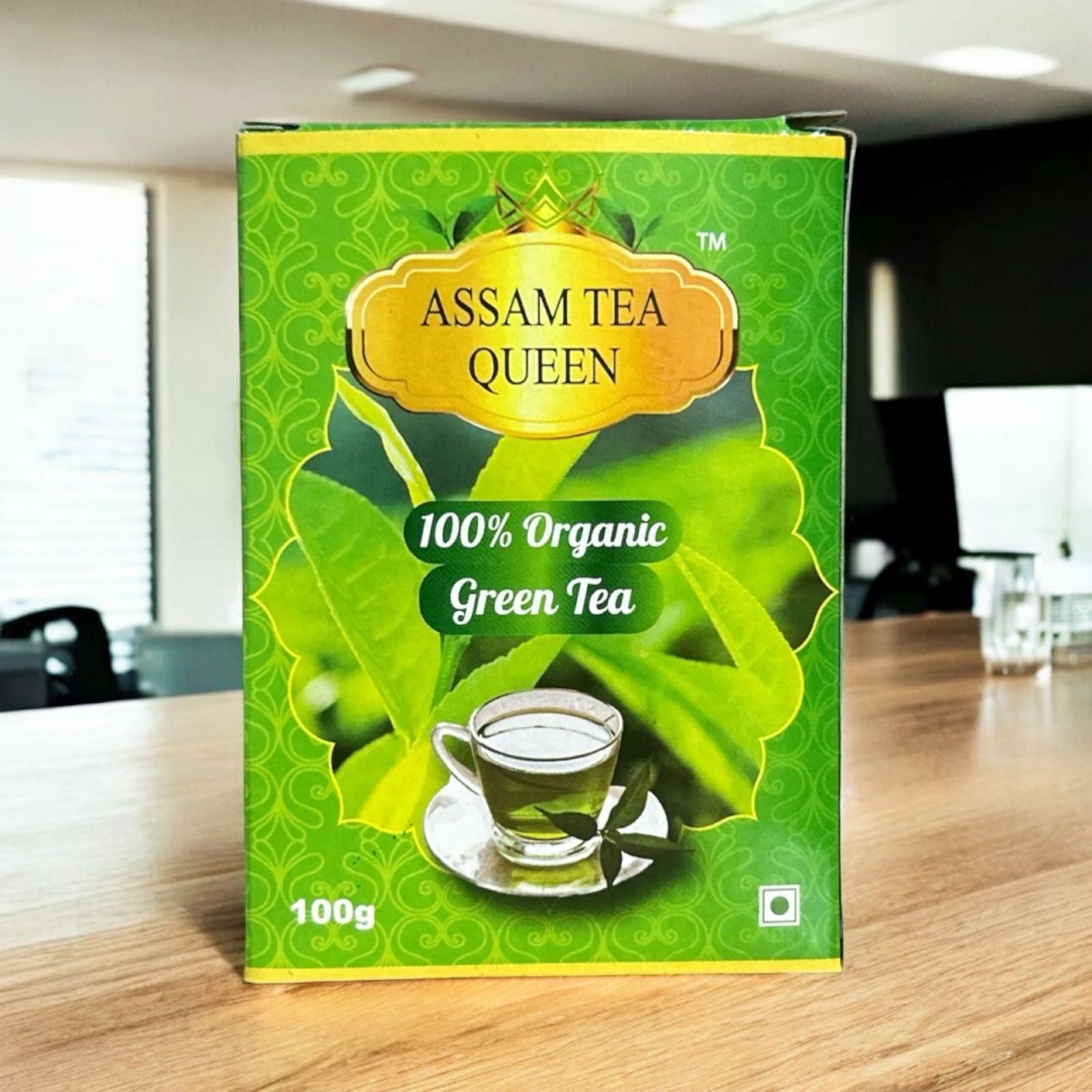 100% Organic Green Tea 100 GM