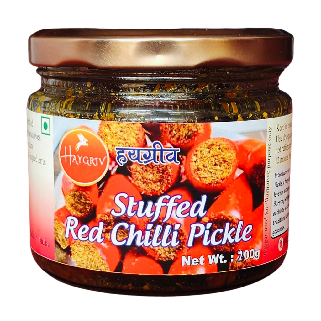 Stuffed Red  chilli pickle