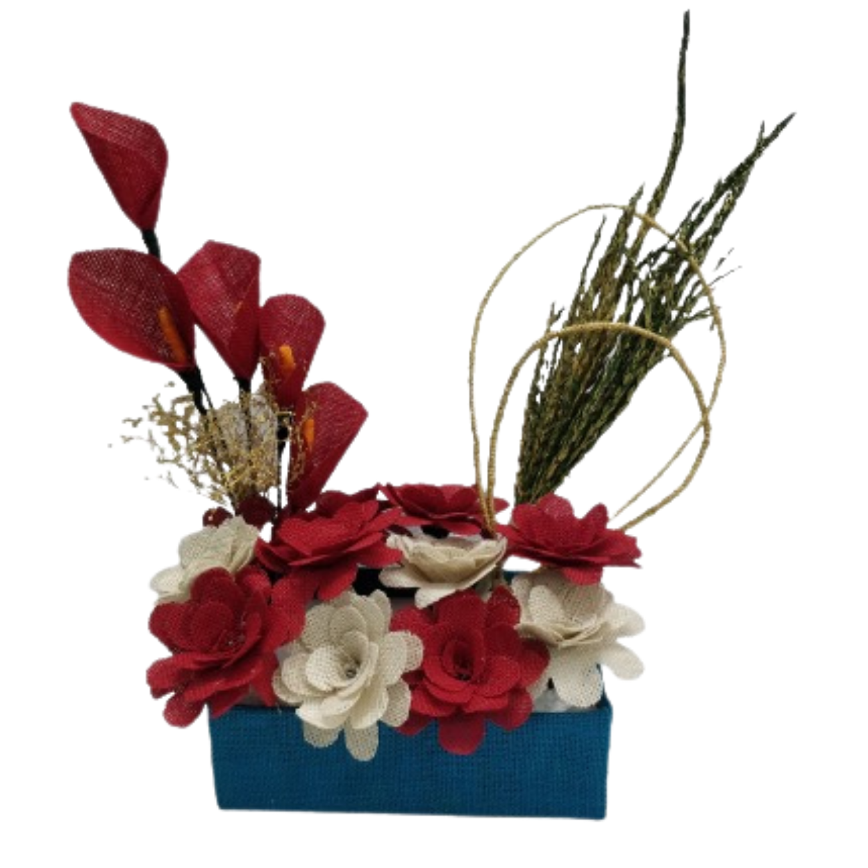 Jute Flowers Everlasting Stand CB Bouquet
