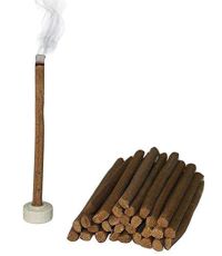 GOBAR SANDAL DHOOP STICKS - NATURAL HAND MADE DIVINE INCENSE DHOOP FOR DAILY POOJA, YOGA, MEDITATION IN YOGI
