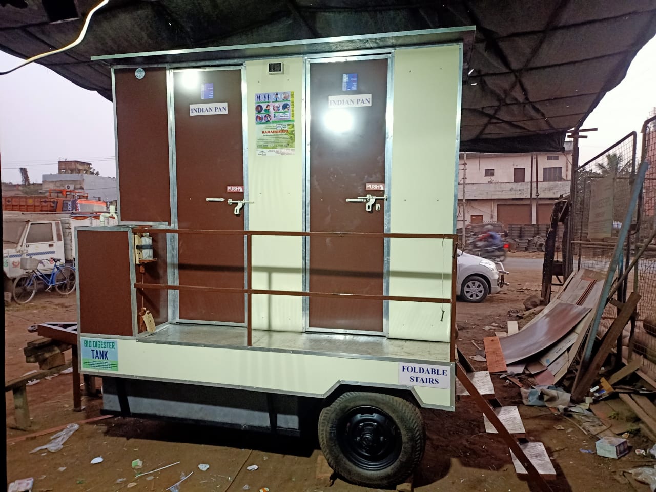MOBILE BIO TOILET